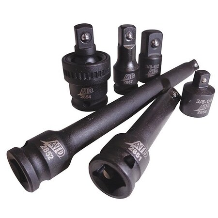 Atd Tools ATD 6-Piece 3/8-Inch Drive Impact Socket Accessory Set 2850A